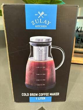Zulay Kitchen 1 Liter Cold Brew Coffee Maker